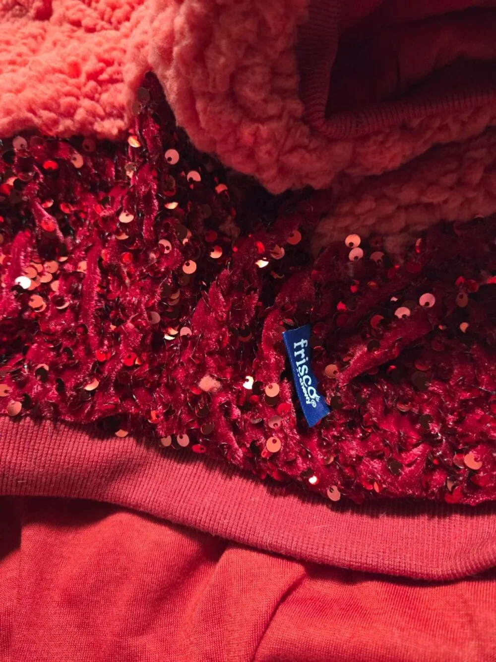 Frisco Sequin Sherpa Dog & Cat Hoodie